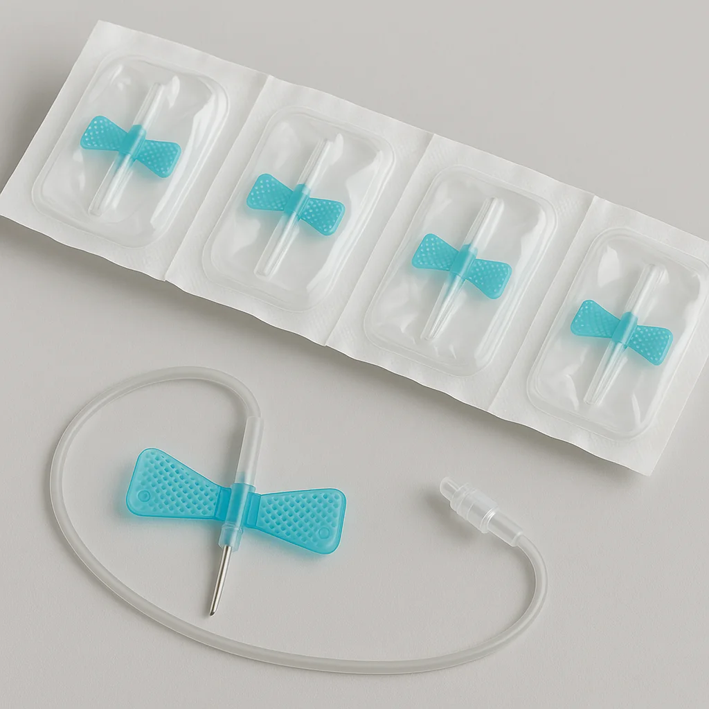 Agulha com aletas Butterfly