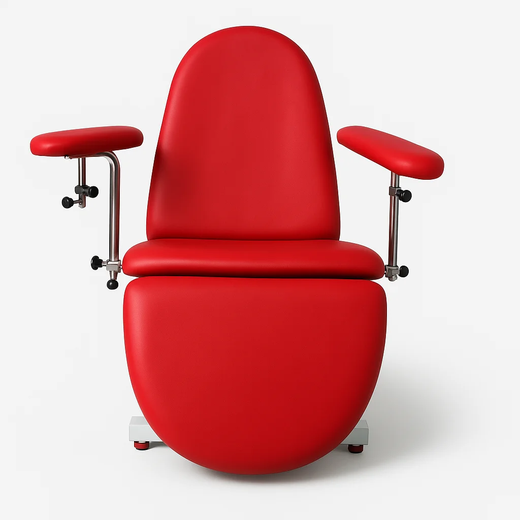 Cadeira para colheita de sangue