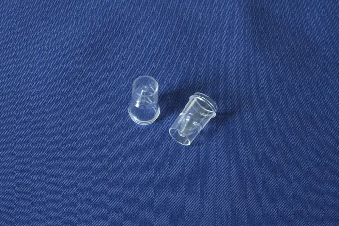 Copo em polistireno para autoanalizador technicon, capacidade 2 ml