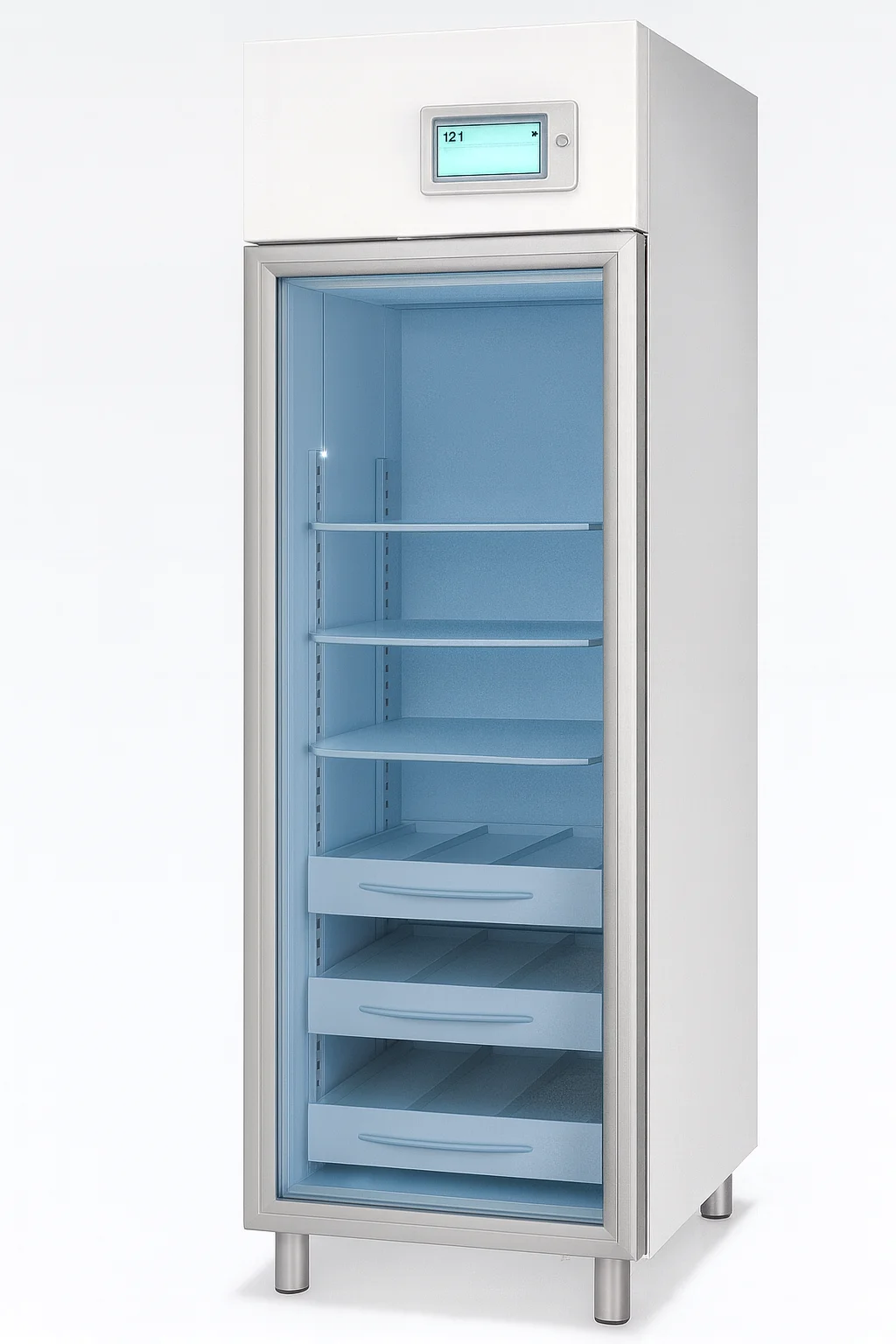 Frigorífico porta de vidro