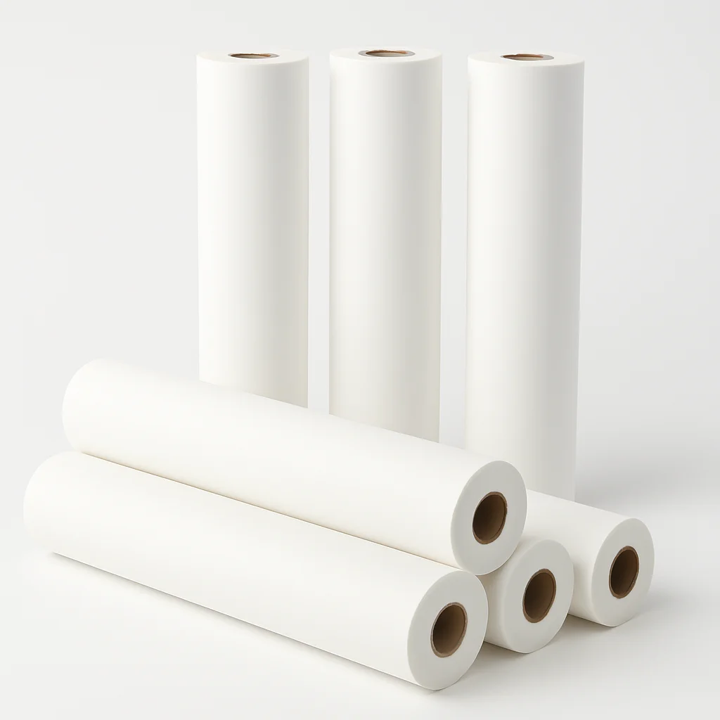 Rolo de papel. Rolo papel plastificado .Rolo em TNT