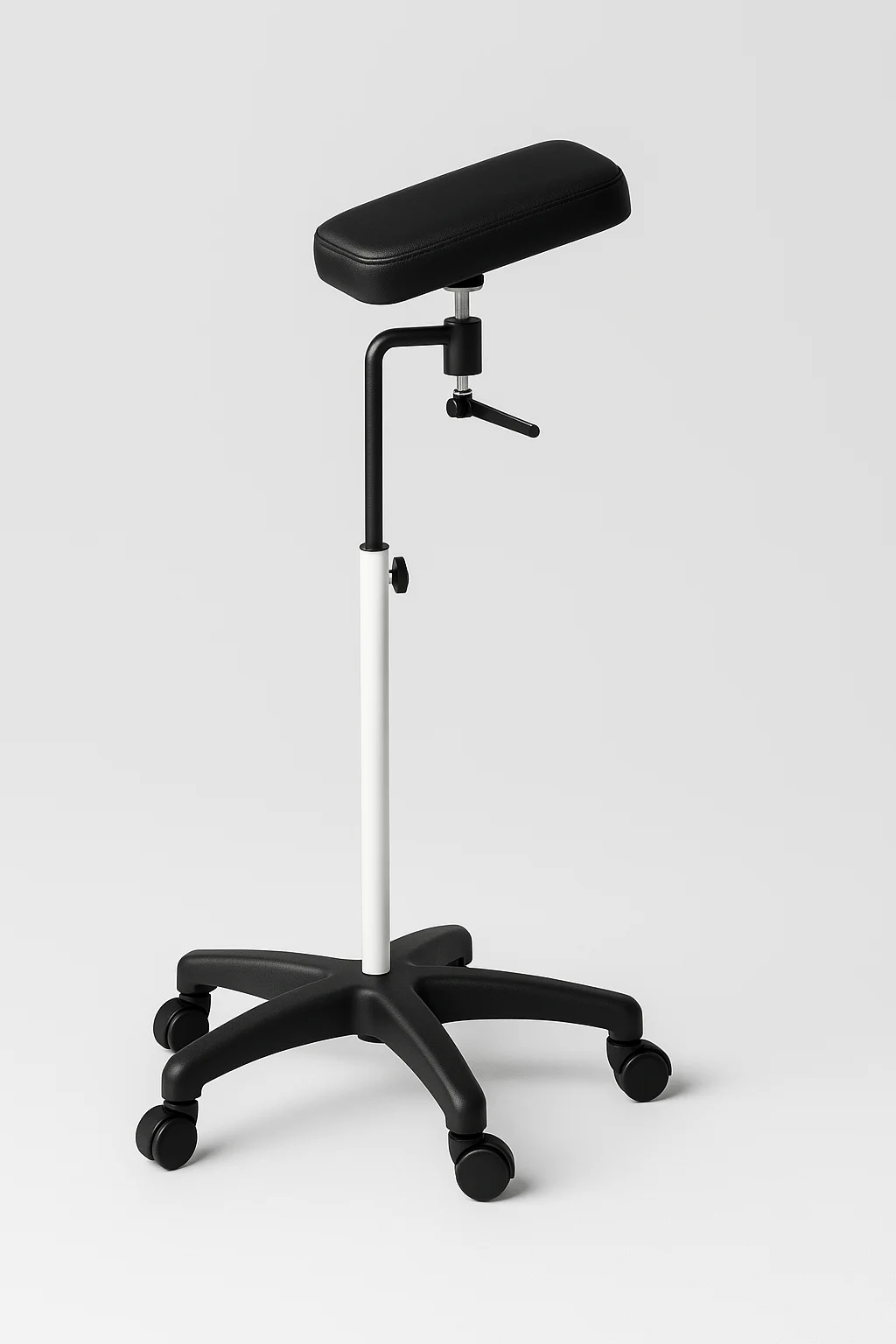 Suporte de braço para colheita de sangue.