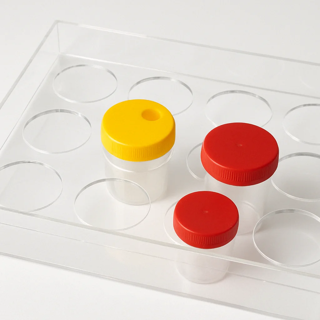 Suporte para coletor de amostra 60 ml