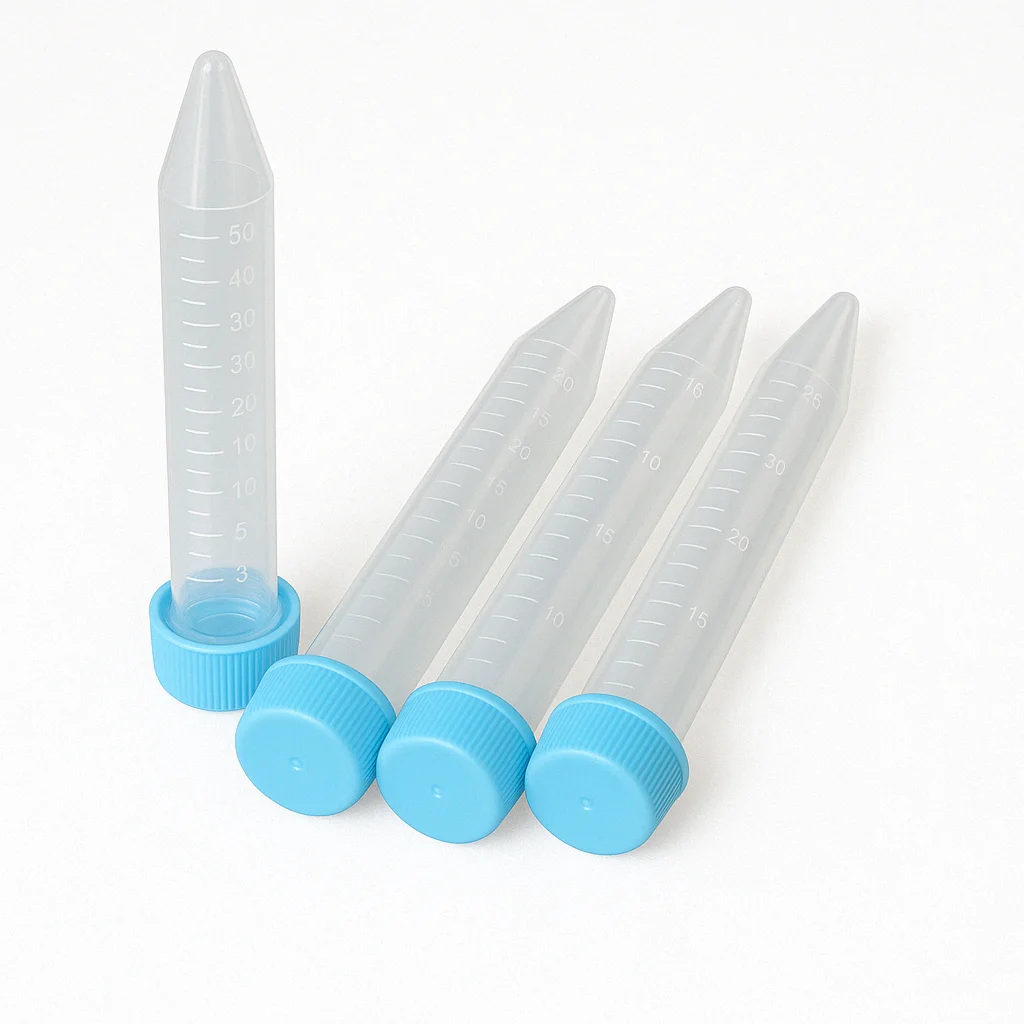 Tubo 17 x 120 mm em polipropileno